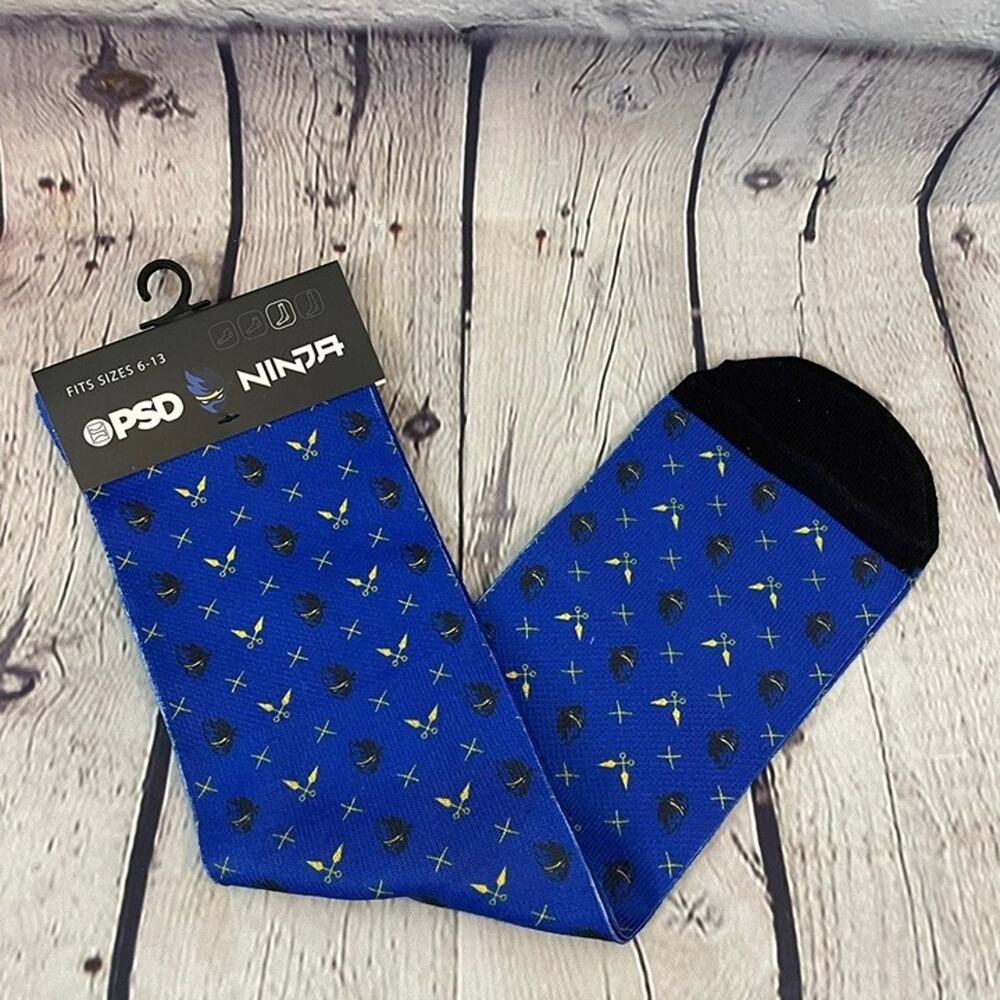 PSD Ninja Pattern Socks